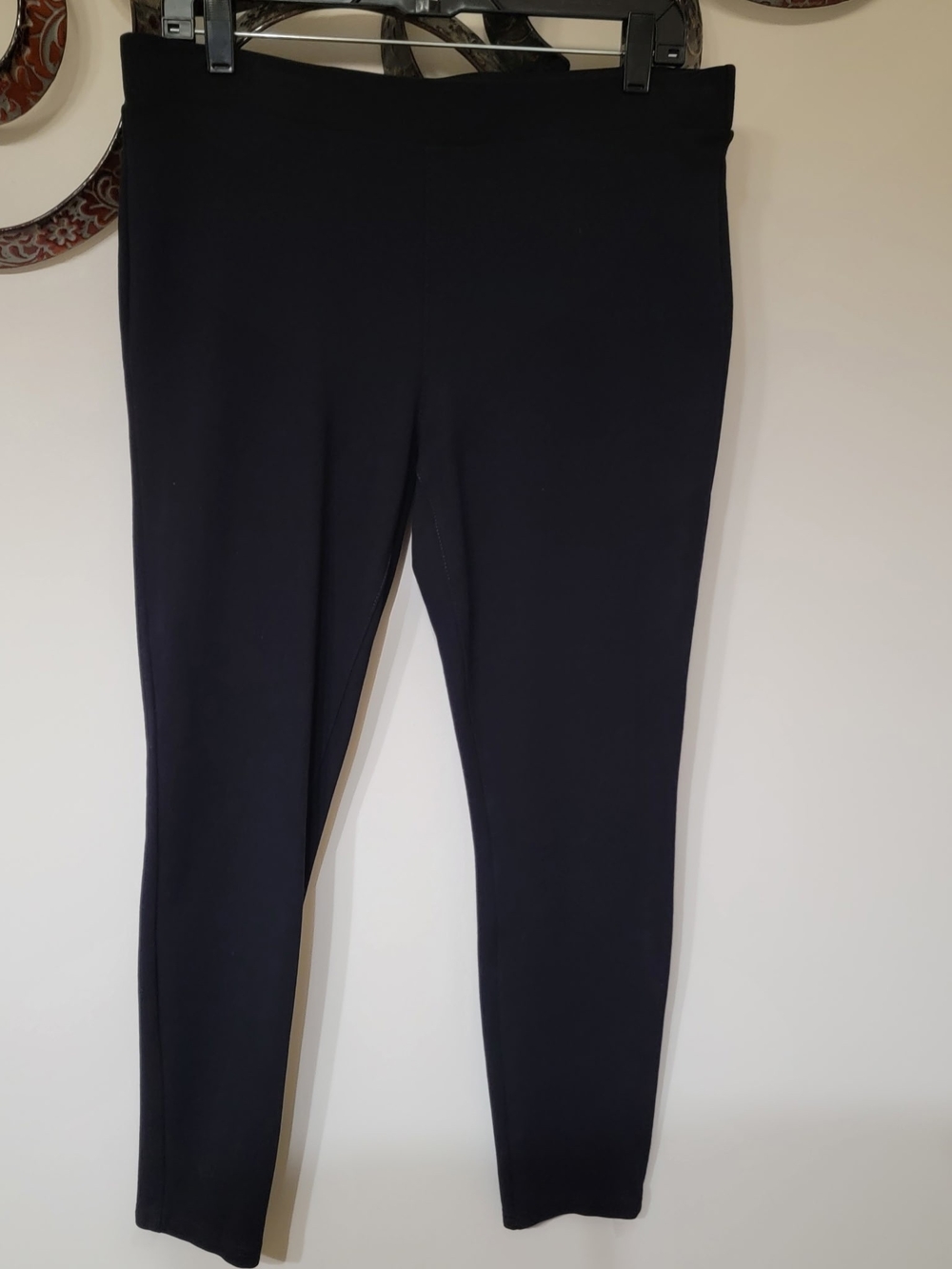 a.n.a Black Ankle-Length Stretch Leggings